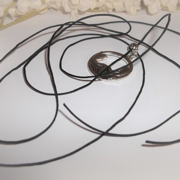 Silver Mermaid Necklace Fashion Jewelry Gift Beach Girl Vacation Themed NWT 7362 - Picture 6 of 11